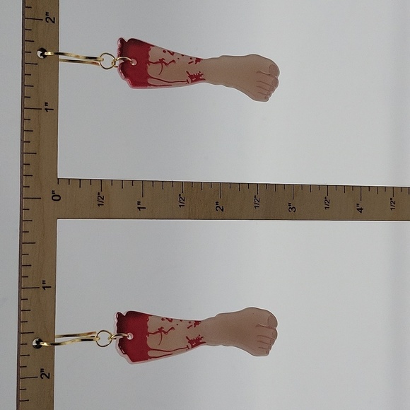 1882- Handmade Halloween Earrings NWT - Picture 6 of 6